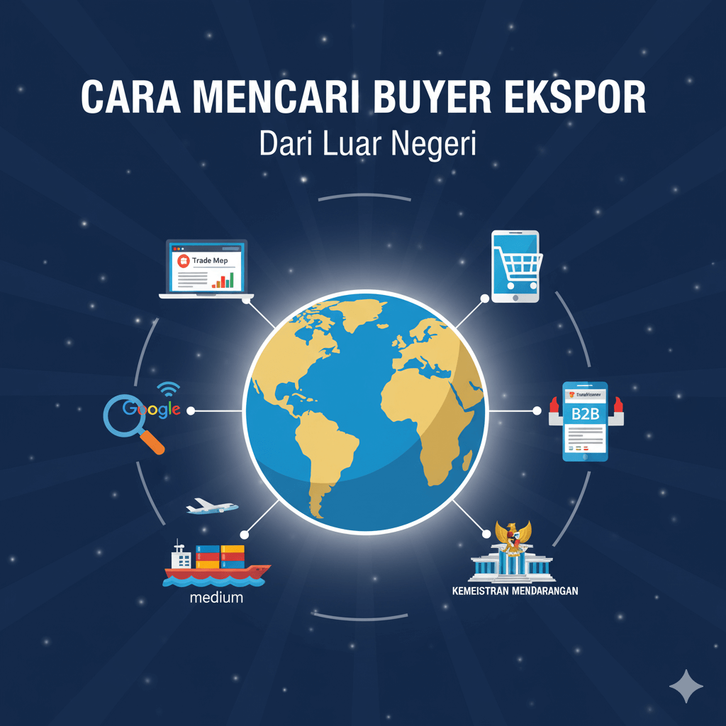 7 Cara Mencari Buyer Ekspor dari Luar Negeri