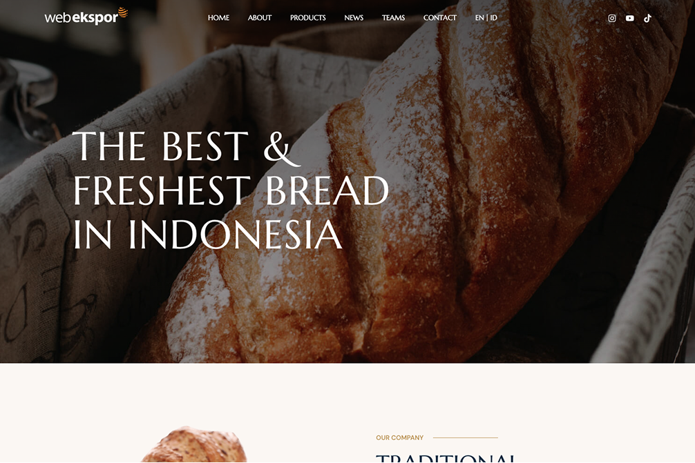 Desain Website Toko Roti 182