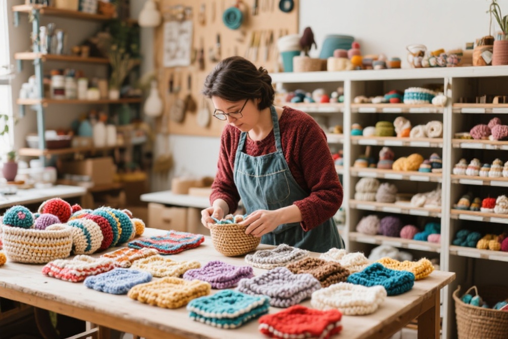 Mengelola Stok dan Produksi untuk Efisiensi Bisnis Kerajinan Rajut