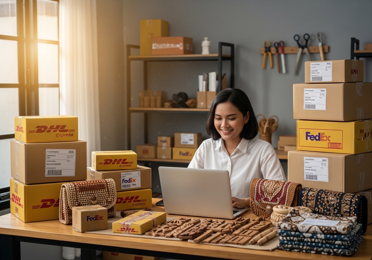 Cross-Border E-Commerce 2026: Cara UMKM Ekspor Tanpa Broker