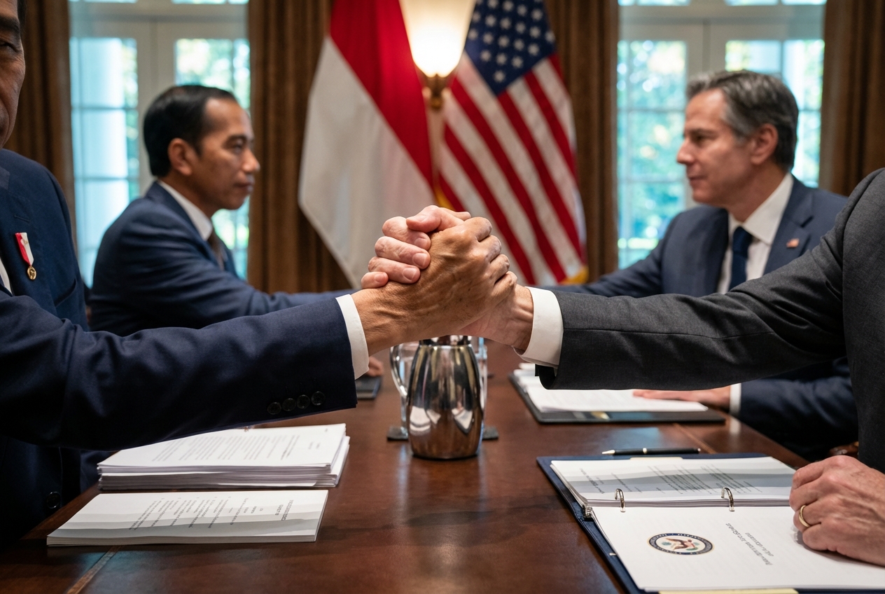 Dampak Kesepakatan Dagang RI-AS: Tarif Turun dari 32% ke 19%