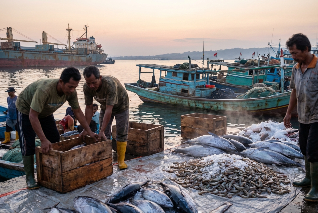 Ekspor Perikanan Indonesia Tembus Rekor 6,27 Miliar Dolar AS