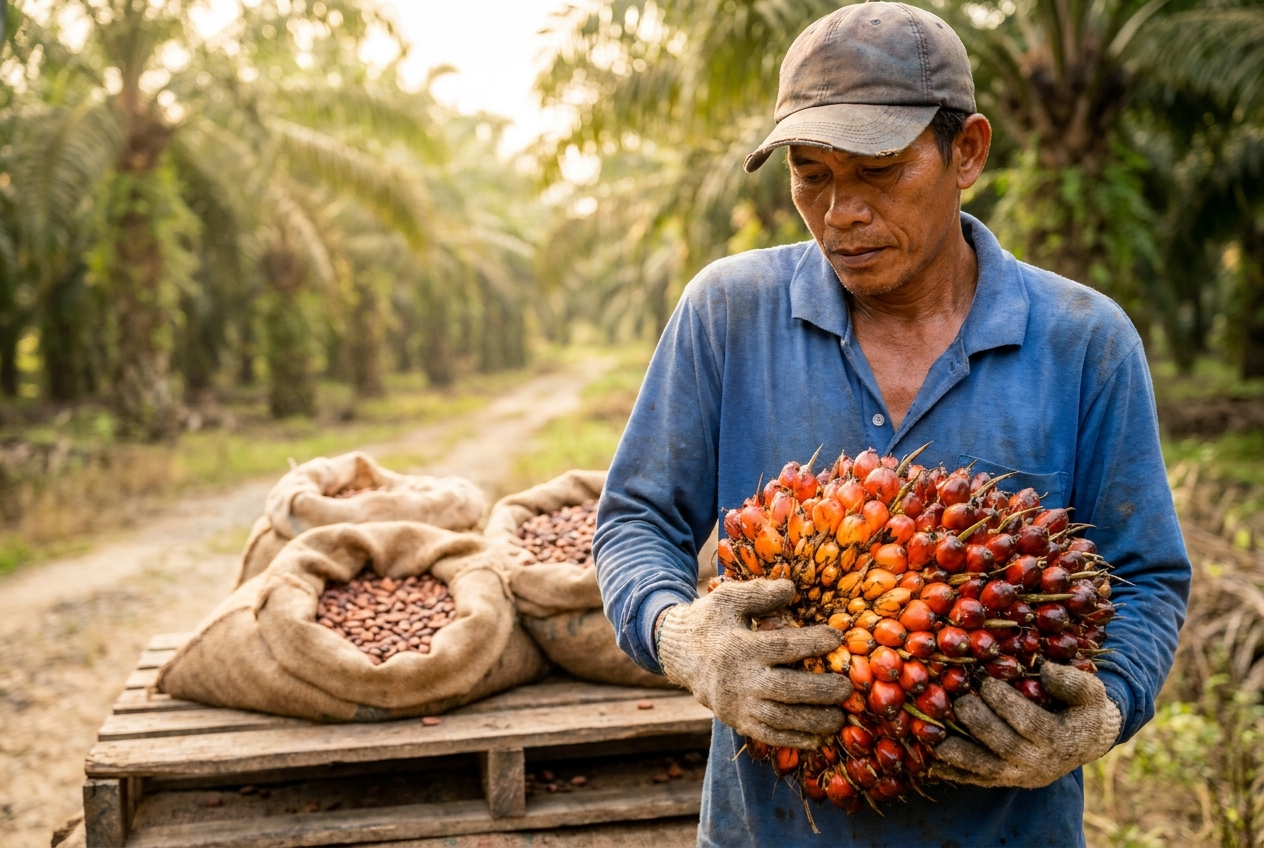 Harga Referensi CPO April 2026 Naik 5,41 Persen, Biji Kakao Justru Turun 21 Persen