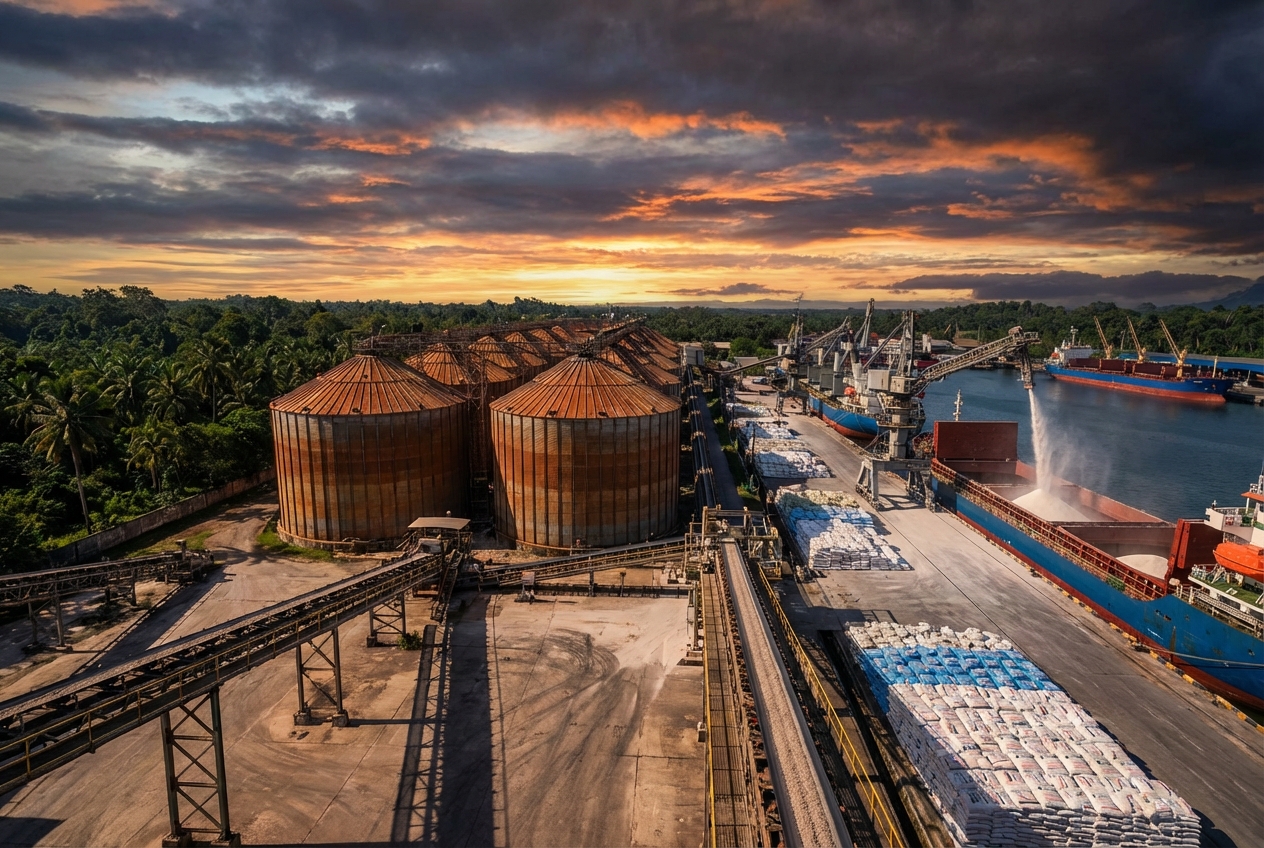 Indonesia Siap Ekspor 1,5 Juta Ton Pupuk di Tengah Gangguan Selat Hormuz