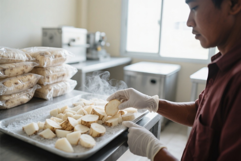 Menghadapi Risiko Kualitas dalam Ekspor Singkong Beku: Strategi untuk Memastikan Standar Tinggi