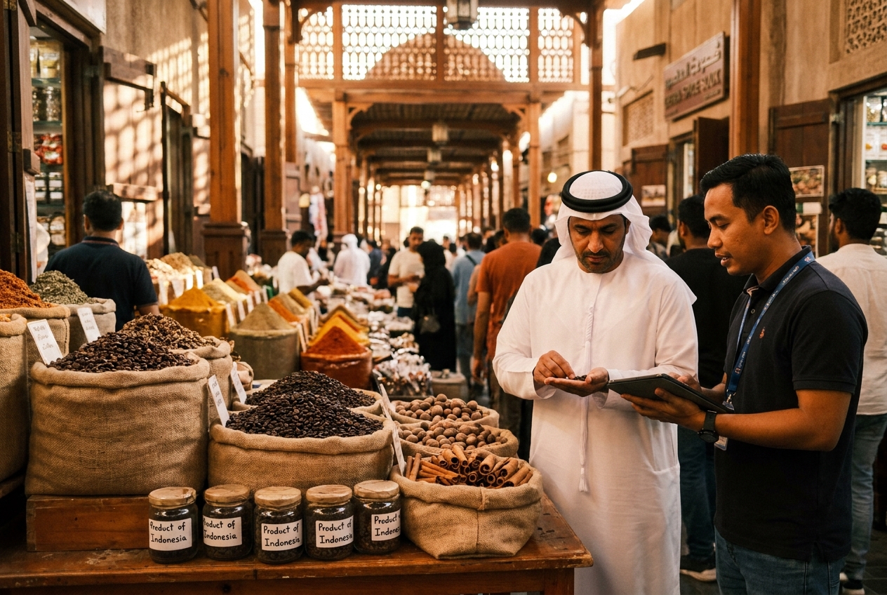 Pasca Lebaran 2026: Momentum Ekspor Produk Halal ke Timur Tengah dan Cara UMKM Indonesia Memanfaatkannya