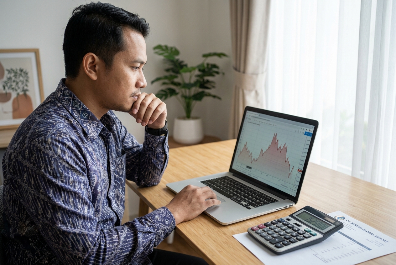 Rupiah Volatil 2026: Cara UMKM Eksportir Indonesia Menampilkan Pricing dan Kebijakan Hedging di Website tanpa Kehilangan Buyer