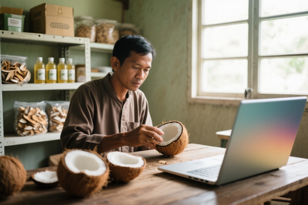 Menghadapi Tantangan Ekspor Kelapa: Strategi untuk Memperkuat Posisi di Pasar Global
