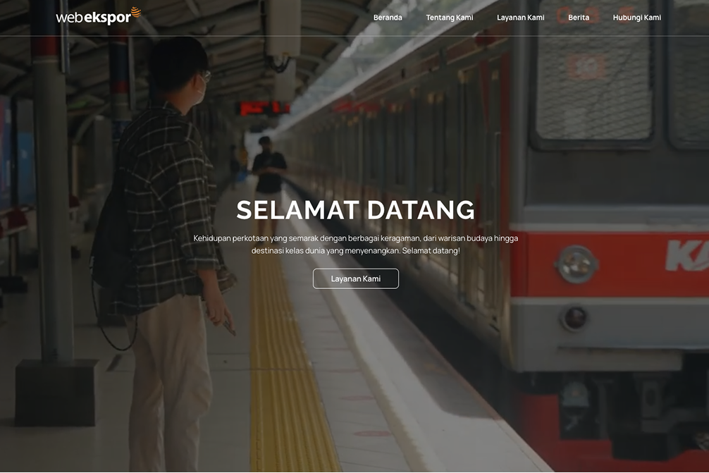 Template Desain Public Service Serve The Society