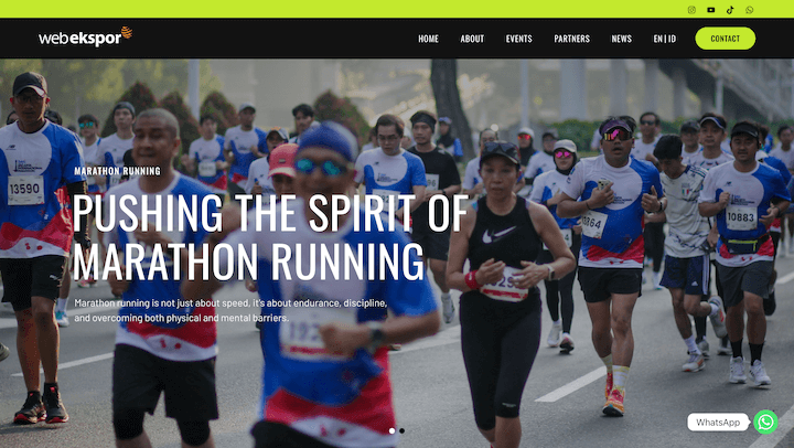 Marathon Running - Pushing The Spirit of Marathon Running lari marathon olahraga sport