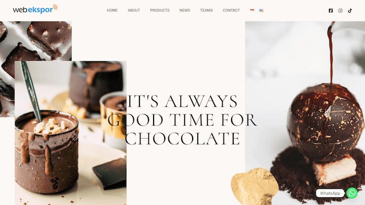 sweet tooth chocolate delight coklat manis cokelat kue