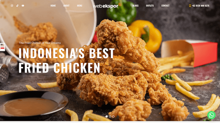 indonesia's best fried chicken ayam goreng restaurant restoran makanan food