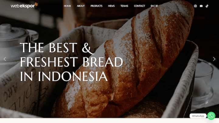 The Best & Freshest Bread in Indonesia roti fresh terbaik bakery artisan bake cake cafe kue