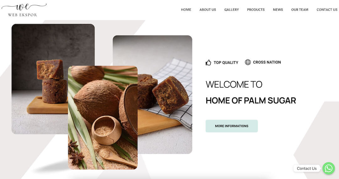 Welcome to Home of Palm Sugar