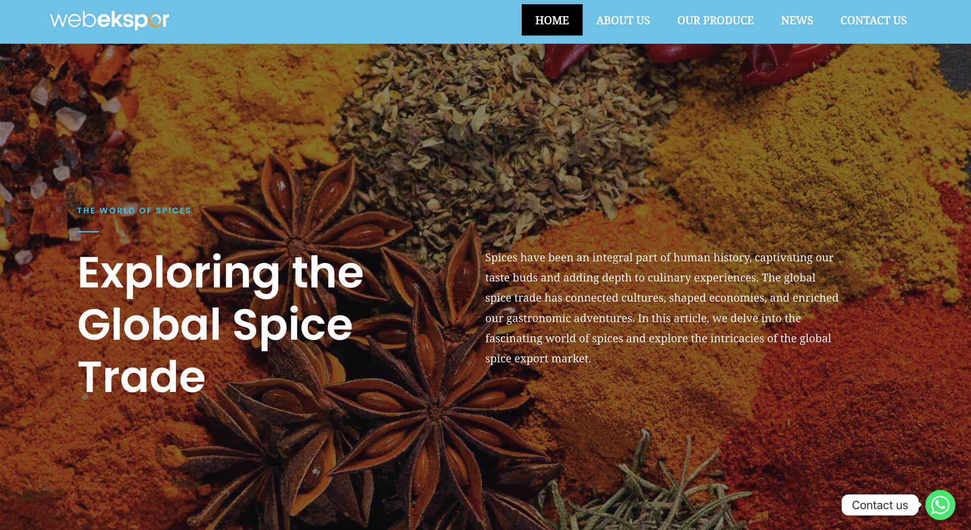 The World of Spices - Global Spice Trade