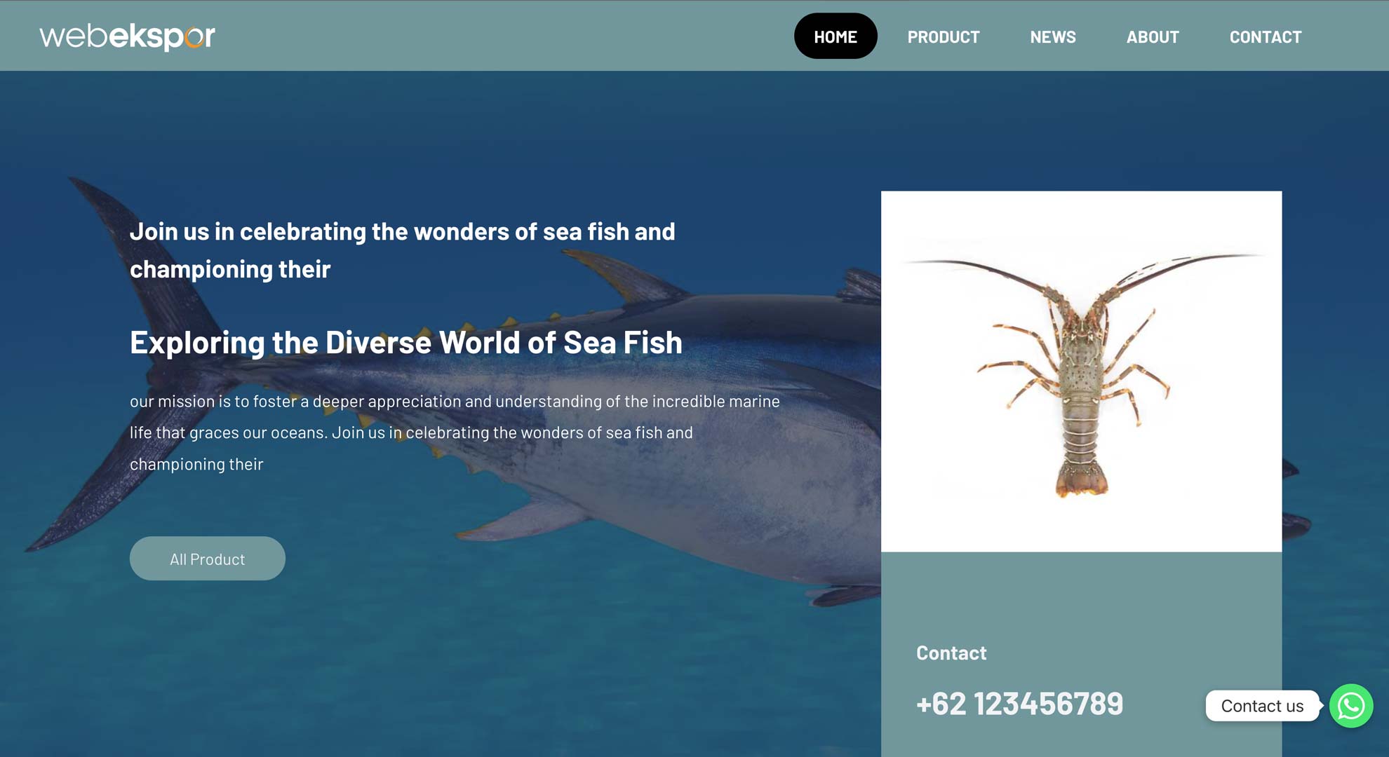 Fresh Sea Fish - Ready Ship Around The World