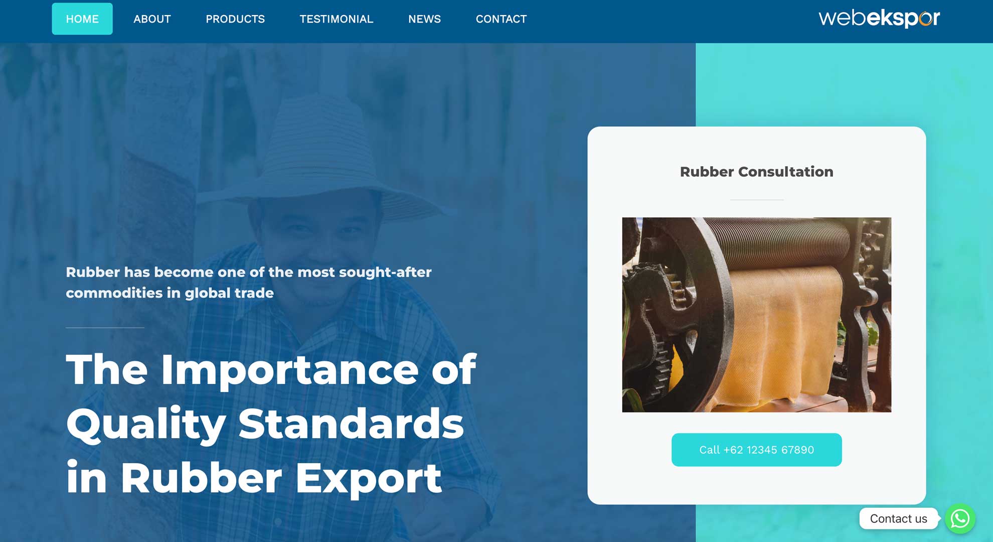 Rubber Export Quality - Advancing Quality and Efficiency