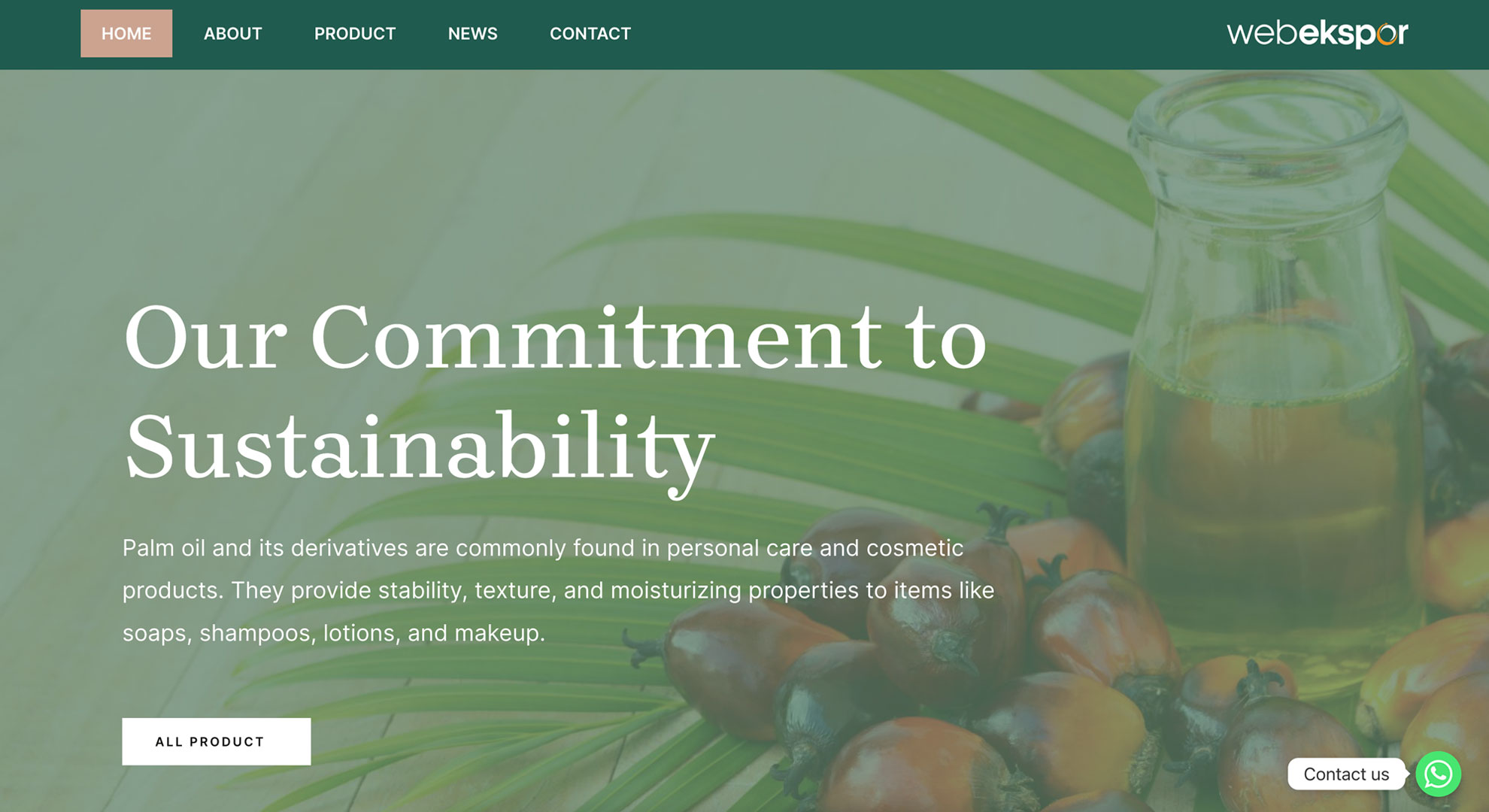 Palm Oil Indonesia - Sustainable Palm Oil Solutions