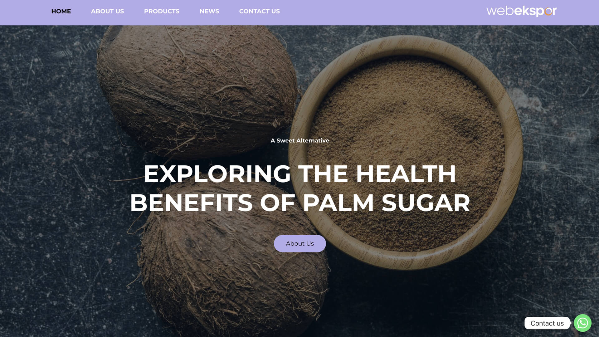 The Exported Sweetness of Palm Sugar manis gula aren gula kelapa