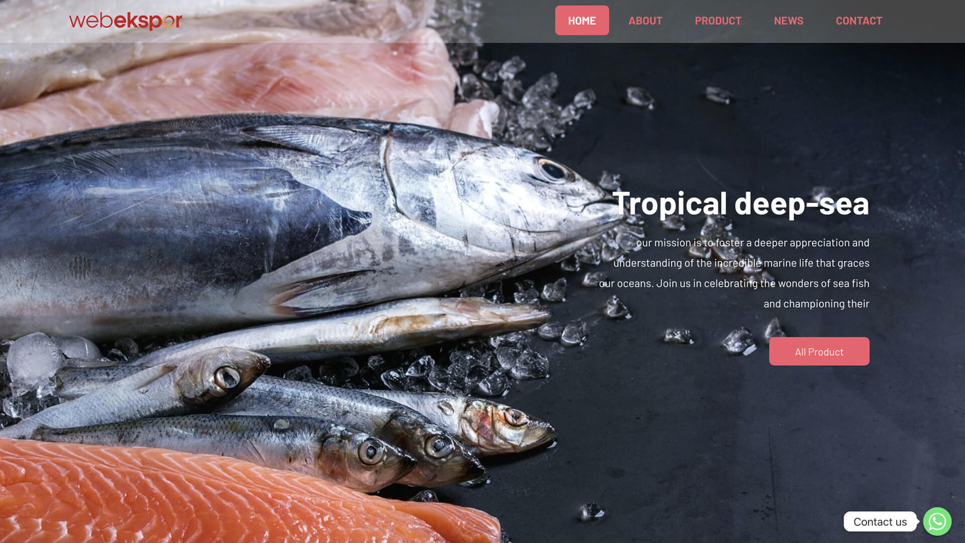 Tropical deep-sea - Exploring the Diverse World of Sea Fish ikan laut seafood nelayan