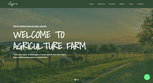 Agro - Welcome to Agriculture Farm