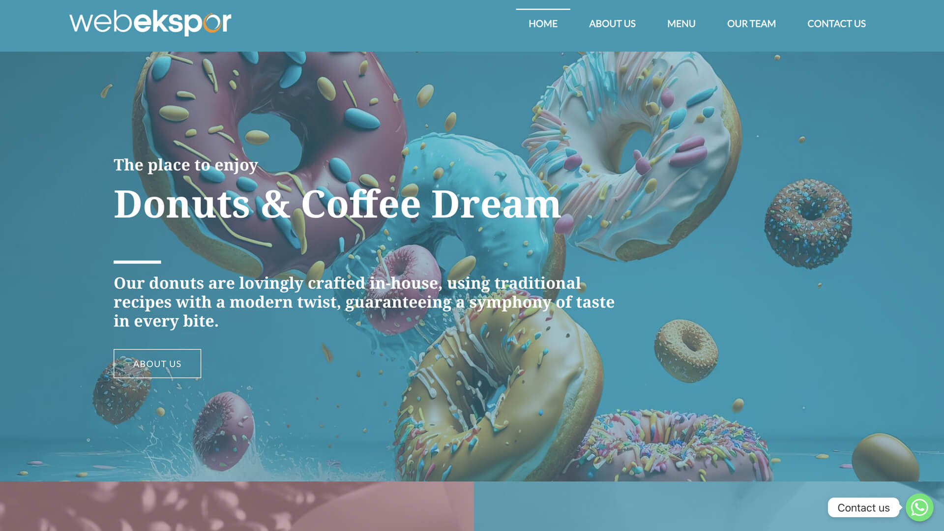 Cafe & Donuts Shop - Where every bites tell story donat nongkrong cozy kopi coffe