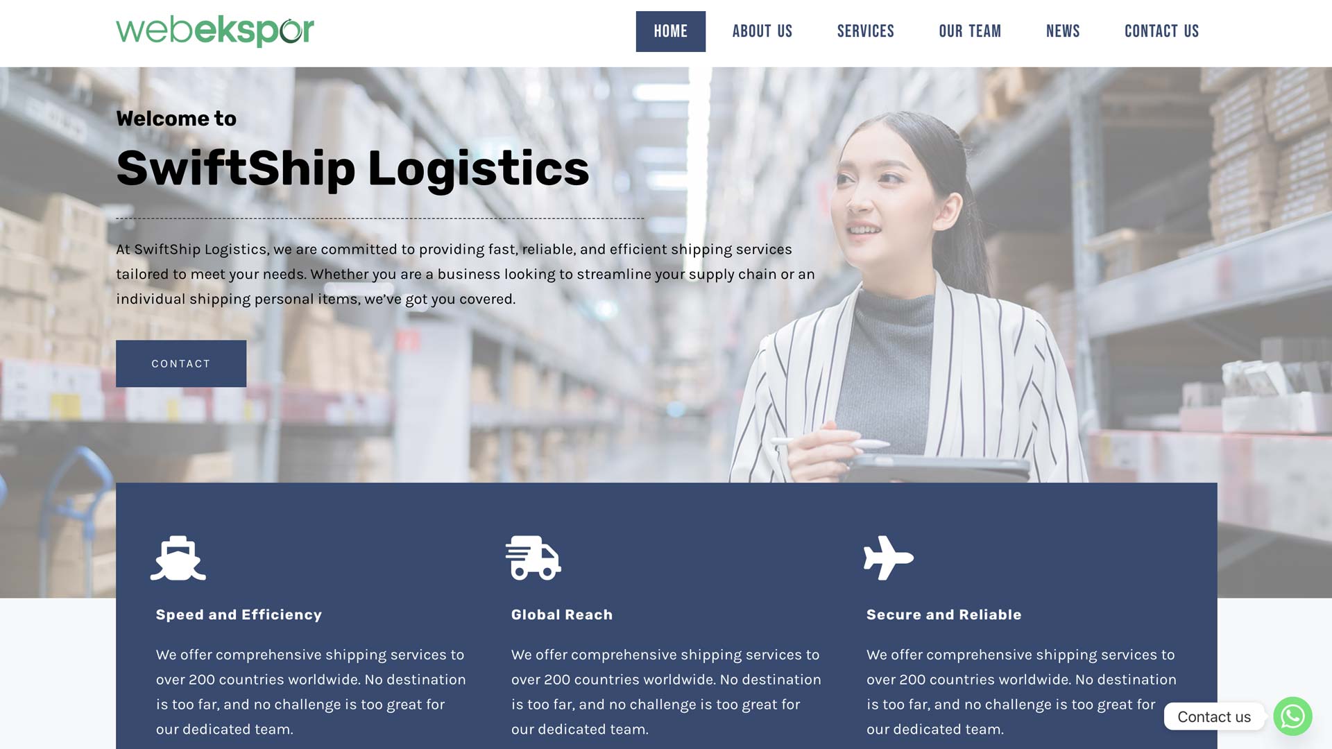 Swiftship Logistic - Indonesia Leading Logistic Company pengiriman packing logistik
