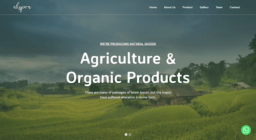 Agro - Agriculture and Organic Products