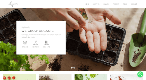 agro we grow organic perkebunan sayuran buah organik tumbuh kualitas tinggi