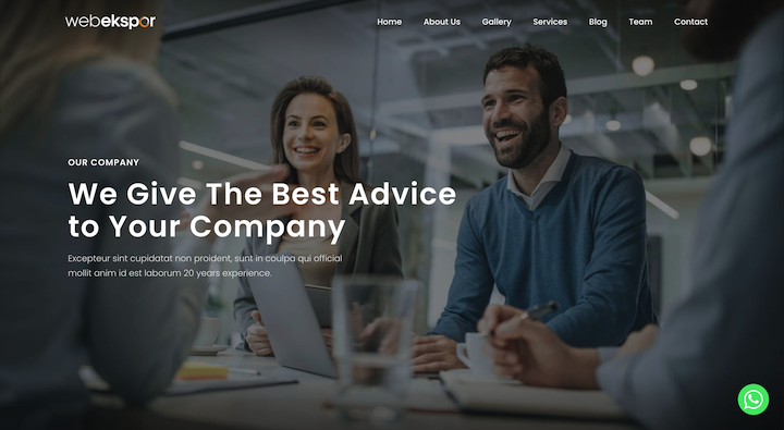 Company - We Give The Best Advice