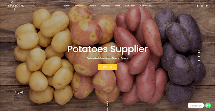 Potatoes Supplier - Order Now