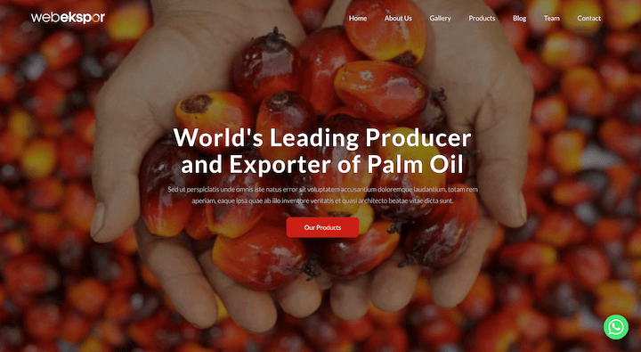 Palm Oil - World's Leading Producer and Exporter