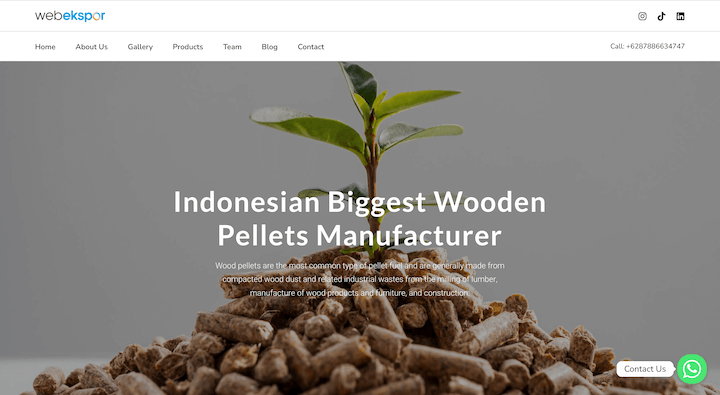 The Largest Wood Pellet Producers in Indonesia