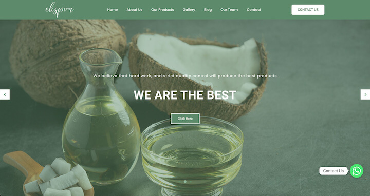 Coconut Oil - Hygienic Natural Ingredients