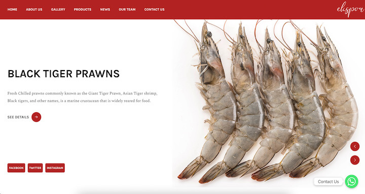 Special Shrimp From Indonesia