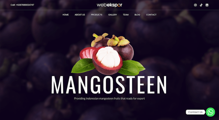Mangosteen - Fresh and Sweet