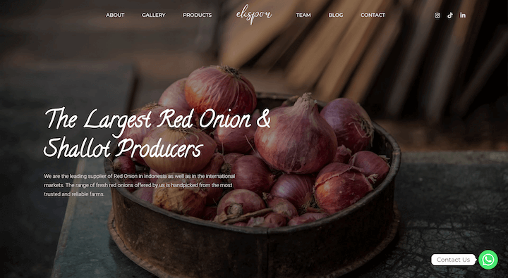 The Largest Red Onion & Shallot Producers