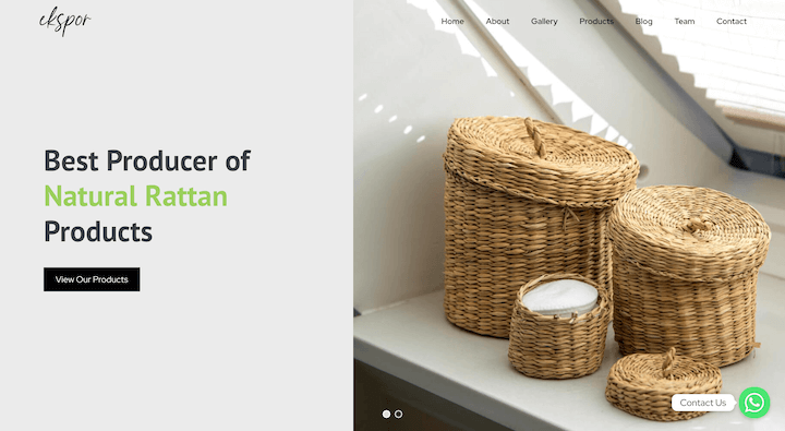 Best Producer of Natural Rattan Products produsen terbaik produk rotan