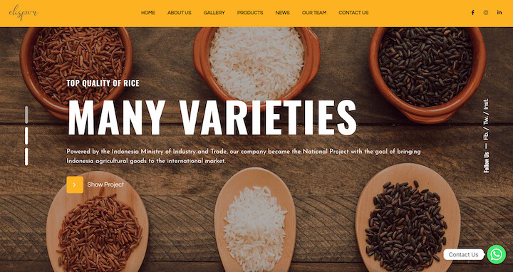 rice varieties national top brand nasi gandum beras varietas nasional