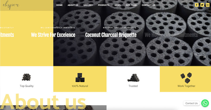 Coconut Charcoal Briquette - Strive For Excellence