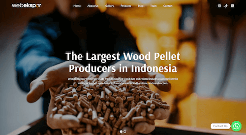 Wood Pellet - Indonesia Largest Producer