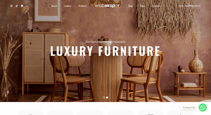 Furniture Exporter from Indonesia